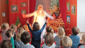 Kindertheater Zauberflöckchen in Aktion