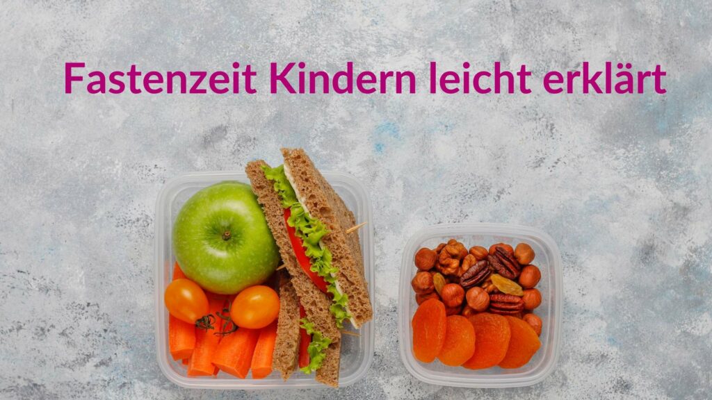 Kinder lernen, wasdie Fastenzeit heißt und bedeutet